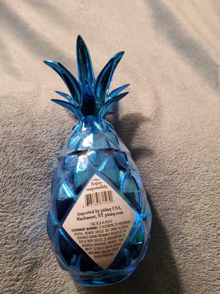 Pinaq Blue - Pinaq Usa (50 mL) alcohol collectible [Barcode 673143615051] - Main Image 3