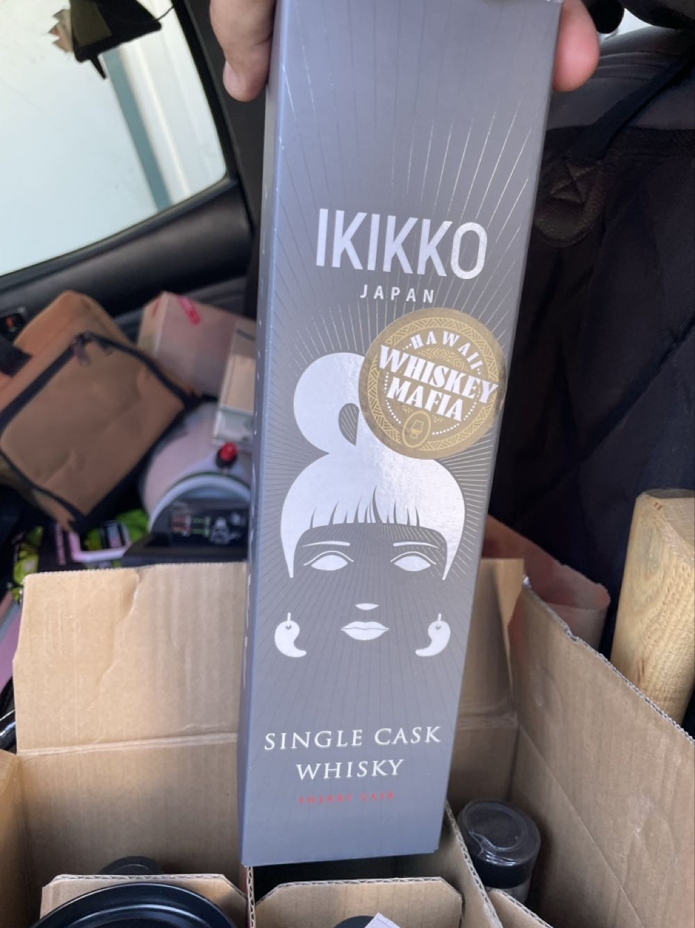 Ikikko Single Cask “Hawaii Whiskey Mafia” - Ikinokura Sake Brewery Co., Ltd. (700 mL) alcohol collectible - Main Image 2