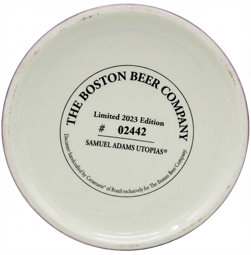 Samuel Adams Utopias Release 24oz – Sam  (24 FL OZ) alcohol collectible [Barcode 087692762355] - Main Image 6