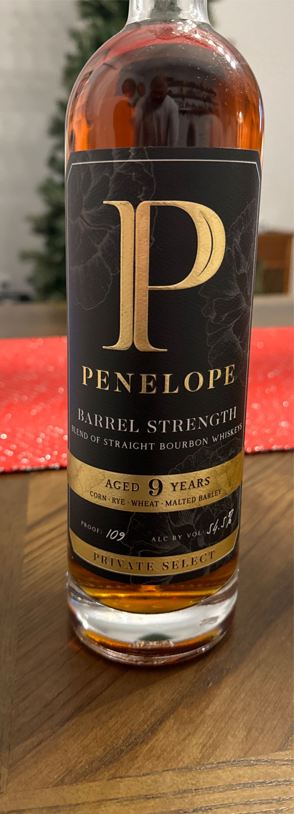 PENELOPE  Barr Strength SELECT 9y - Penelope Bourbon (750 mL) alcohol collectible [Barcode 850039598241] - Main Image 2