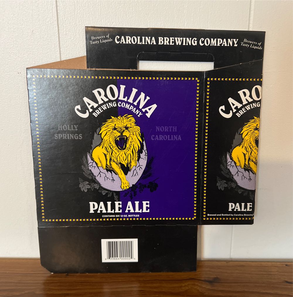 Carolina Pale Ale 6 Ok Holder  alcohol collectible [Barcode 633864000024] - Main Image 2