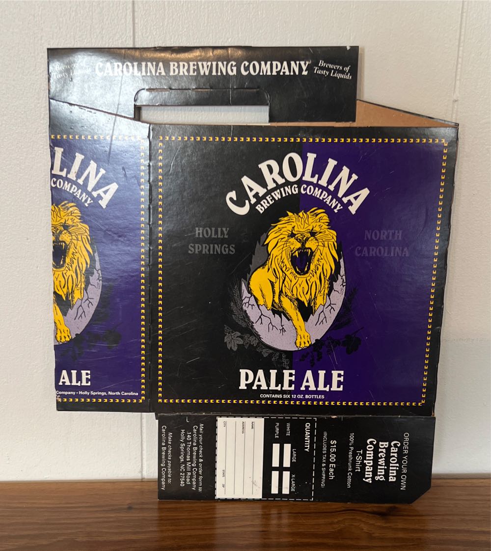Carolina Pale Ale 6 Ok Holder  alcohol collectible [Barcode 633864000024] - Main Image 3