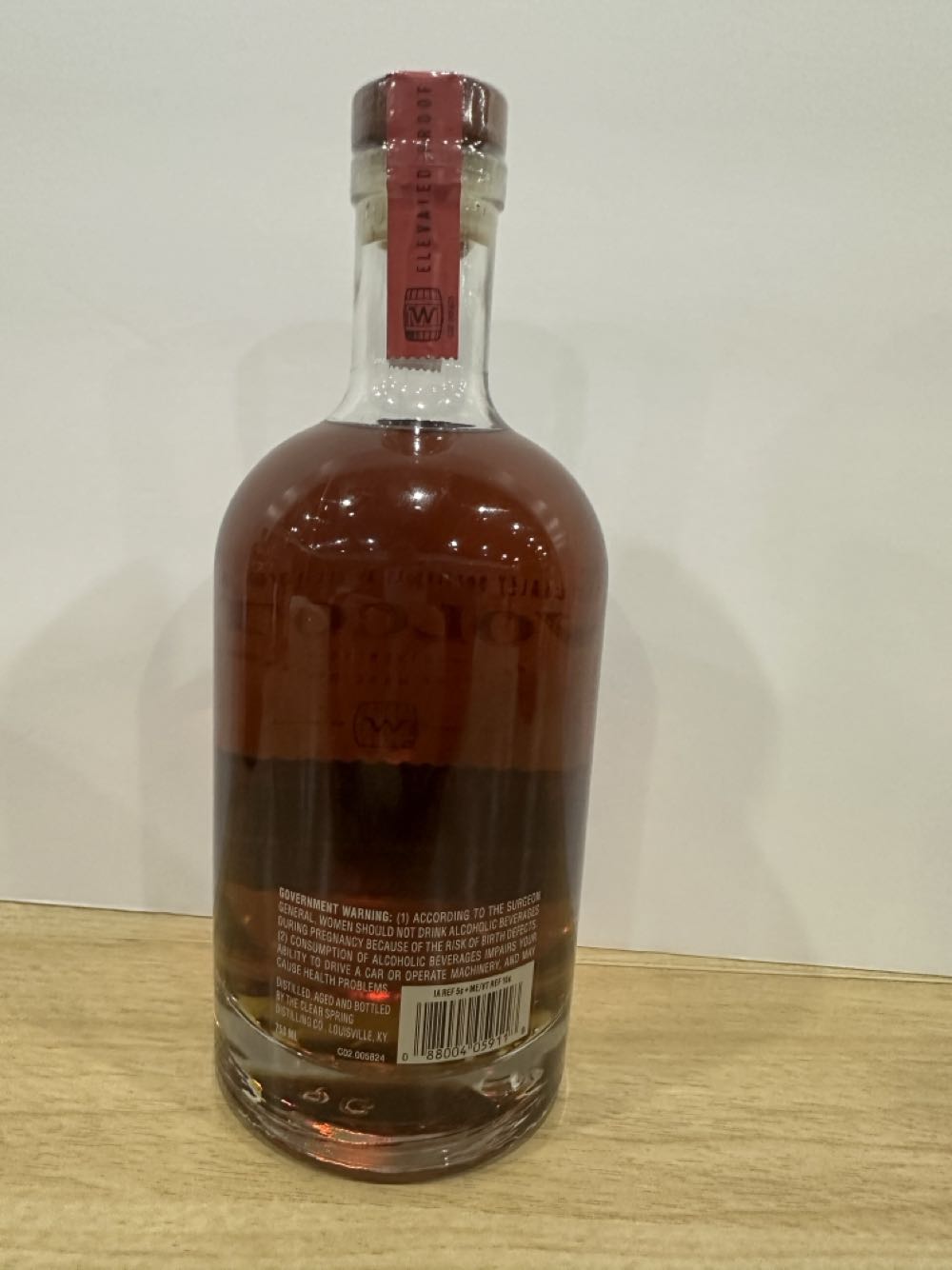 Wolcott Rickhouse Reserve - Barton 1792 Distillery (758 mL) alcohol collectible [Barcode 088004059118] - Main Image 2