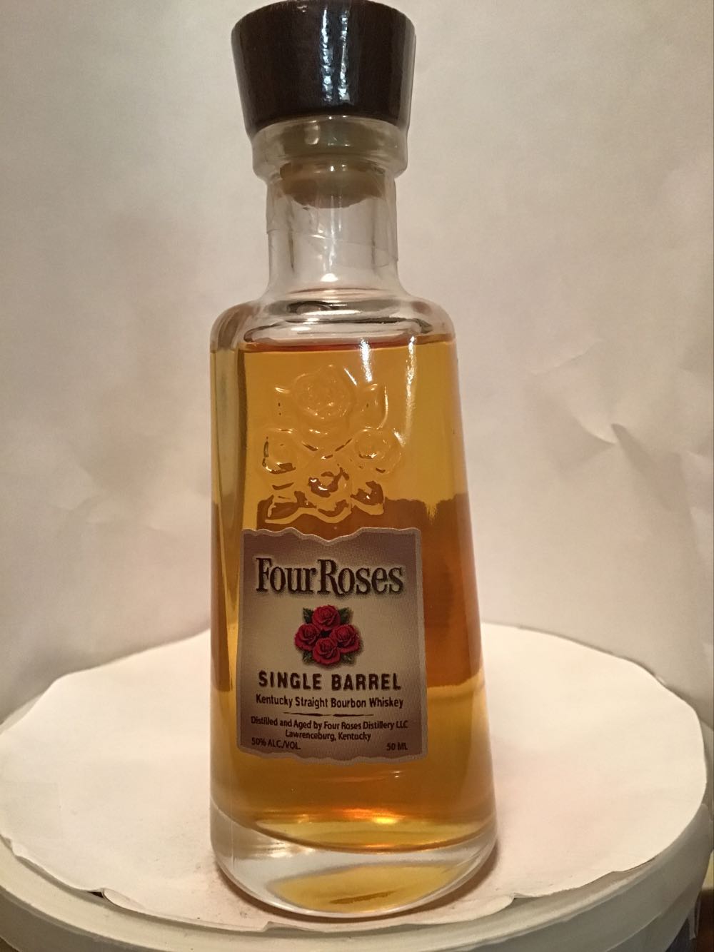 Four Roses Small Batch & Single Barrel - Four Roses Distillery, Lawrenceburg, KY (50 mL) alcohol collectible - Main Image 2