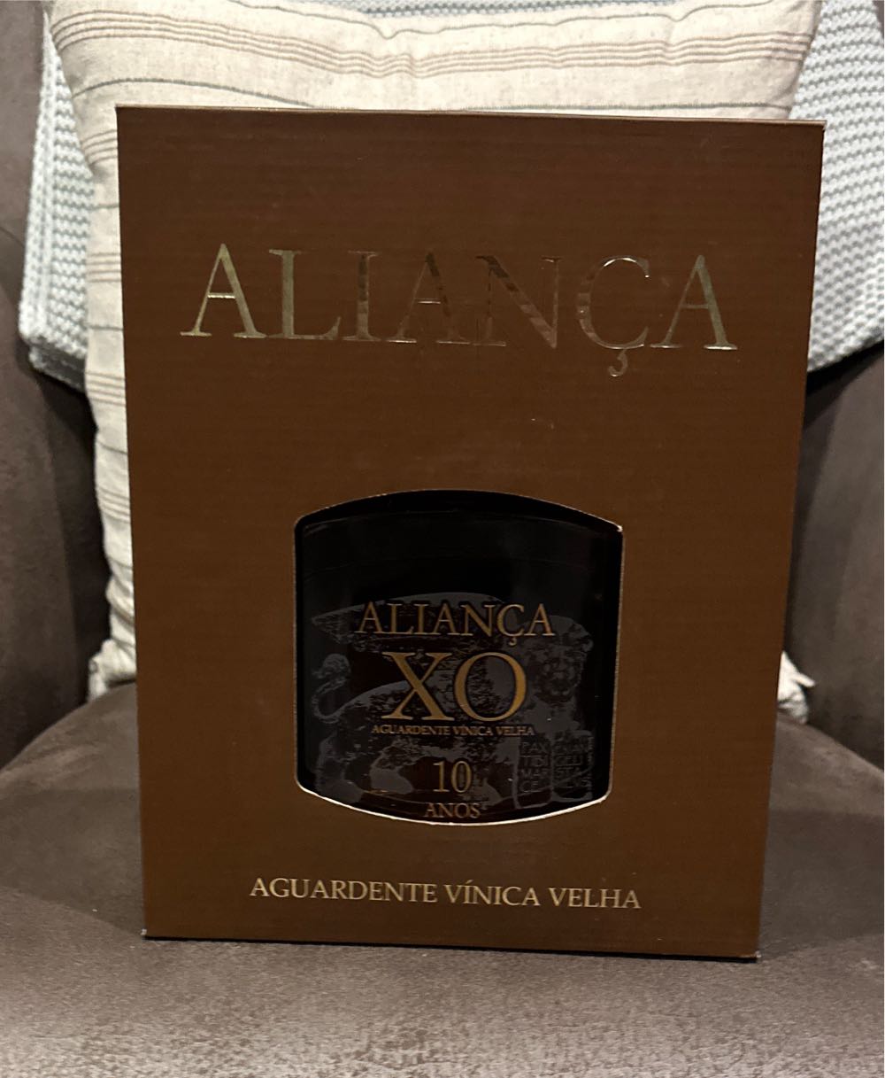 Alianca Xo Aquardente Vinica  Velha -  Distilled Wine of Portuguese Varieties (500 mL) alcohol collectible - Main Image 3