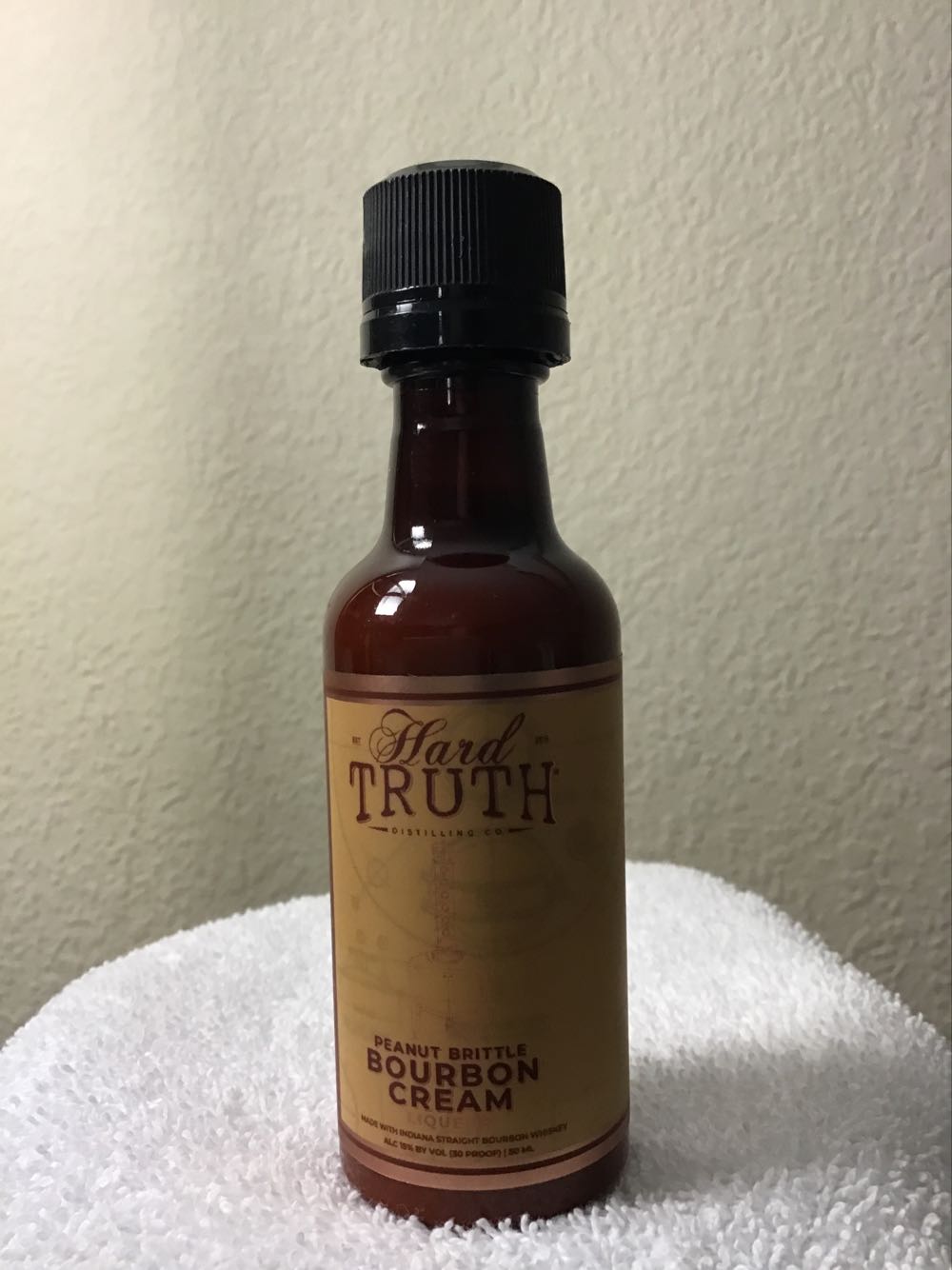 Hard Truth & Cinnamon & Toasted Coconut Rum & Peanut Brittle - Hardtruth Distilling Co. (50 mL) alcohol collectible - Main Image 4