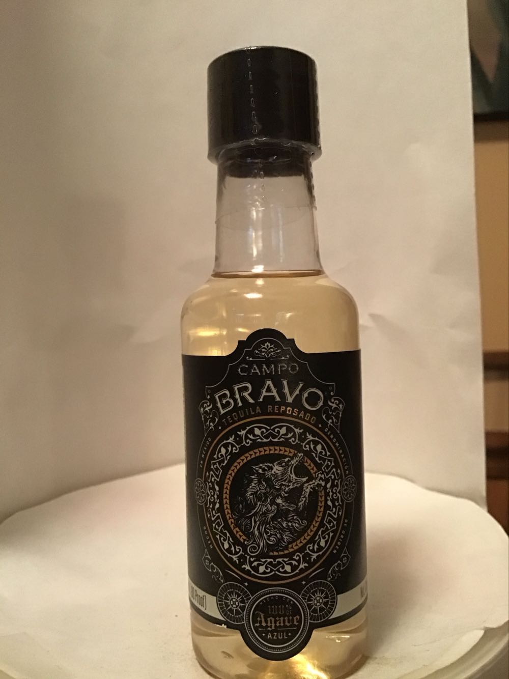 Campo Bravo Plata & Reposado - Elaborado En España Por Inlima (50 mL) alcohol collectible - Main Image 2