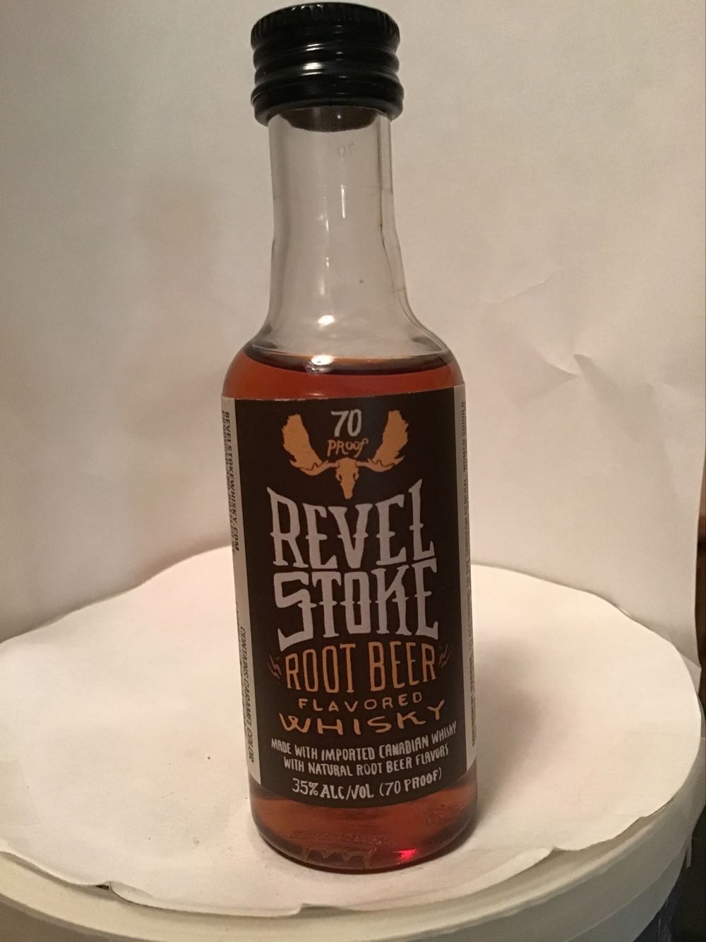 Revel Stoke Shell Shocked & Root Beer - Ed Phillips & Sons (50 mL) alcohol collectible - Main Image 2
