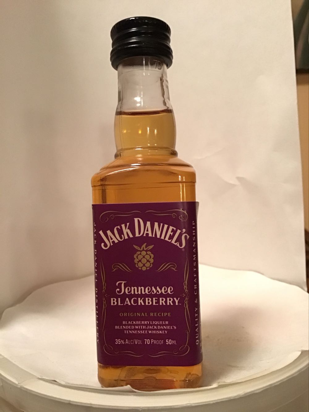 Jack Daniel’s Tennessee Fire & Jack Daniel’s Old No. 7 & Blackberry - Jack Daniel’s Distillery, Lynchburg, TN (50 mL) alcohol collectible - Main Image 3