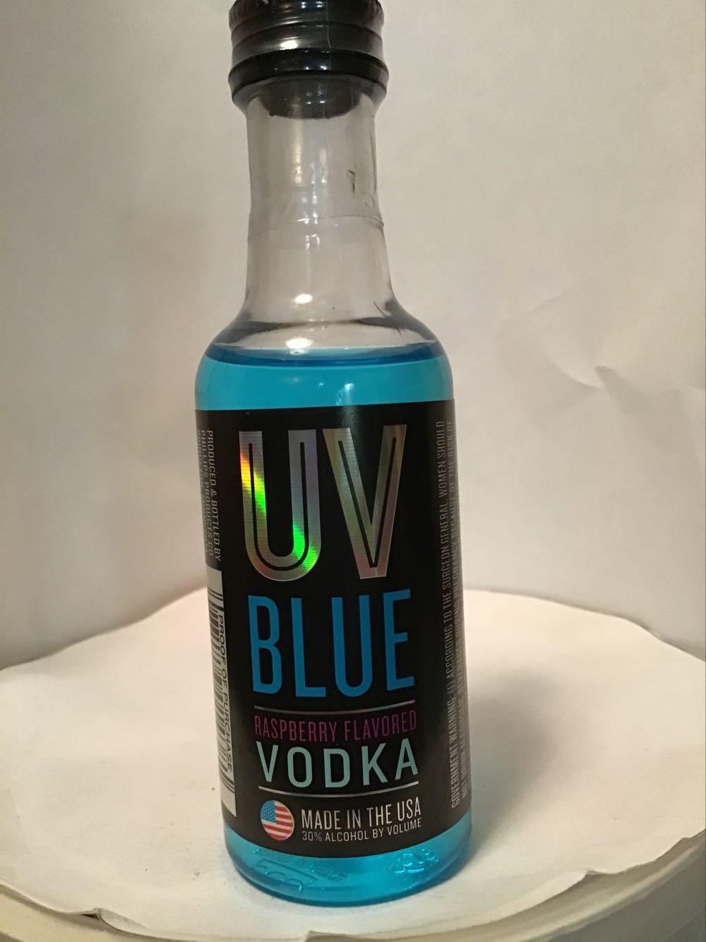 UV Silver & Blue & Red - Ed Phillips & Sons (50 mL) alcohol collectible - Main Image 2