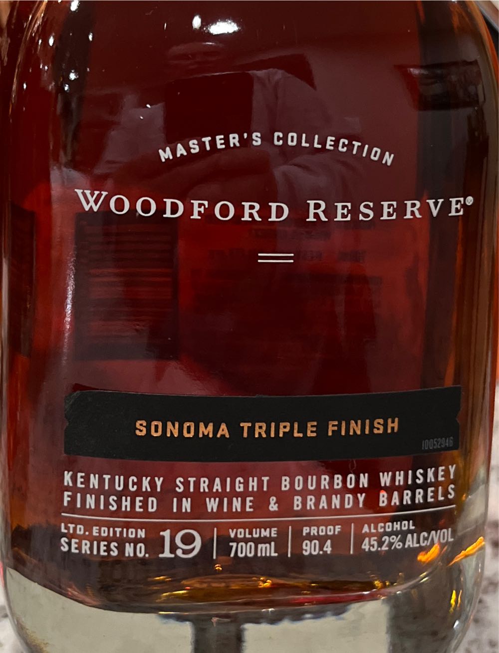 Woodford Reserve Sonoma Triple Finish - Woodford Reserve Distillery (700 mL) alcohol collectible [Barcode 081128003333] - Main Image 2
