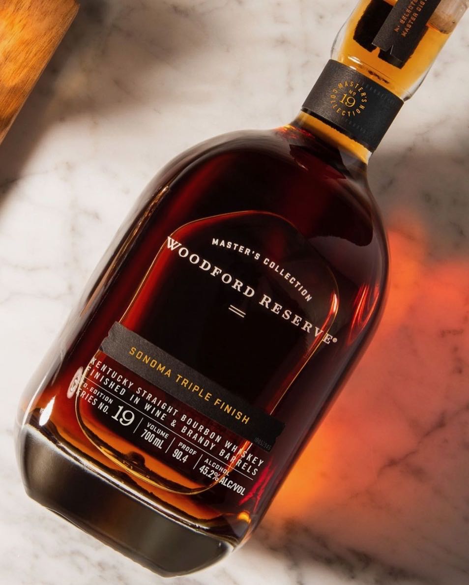 Woodford Reserve Sonoma Triple Finish - Woodford Reserve Distillery (700 mL) alcohol collectible [Barcode 081128003333] - Main Image 3