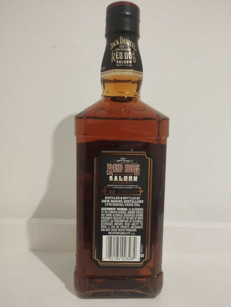 Red Dog Saloon 125th Anniversary  (750 mL) alcohol collectible - Main Image 2
