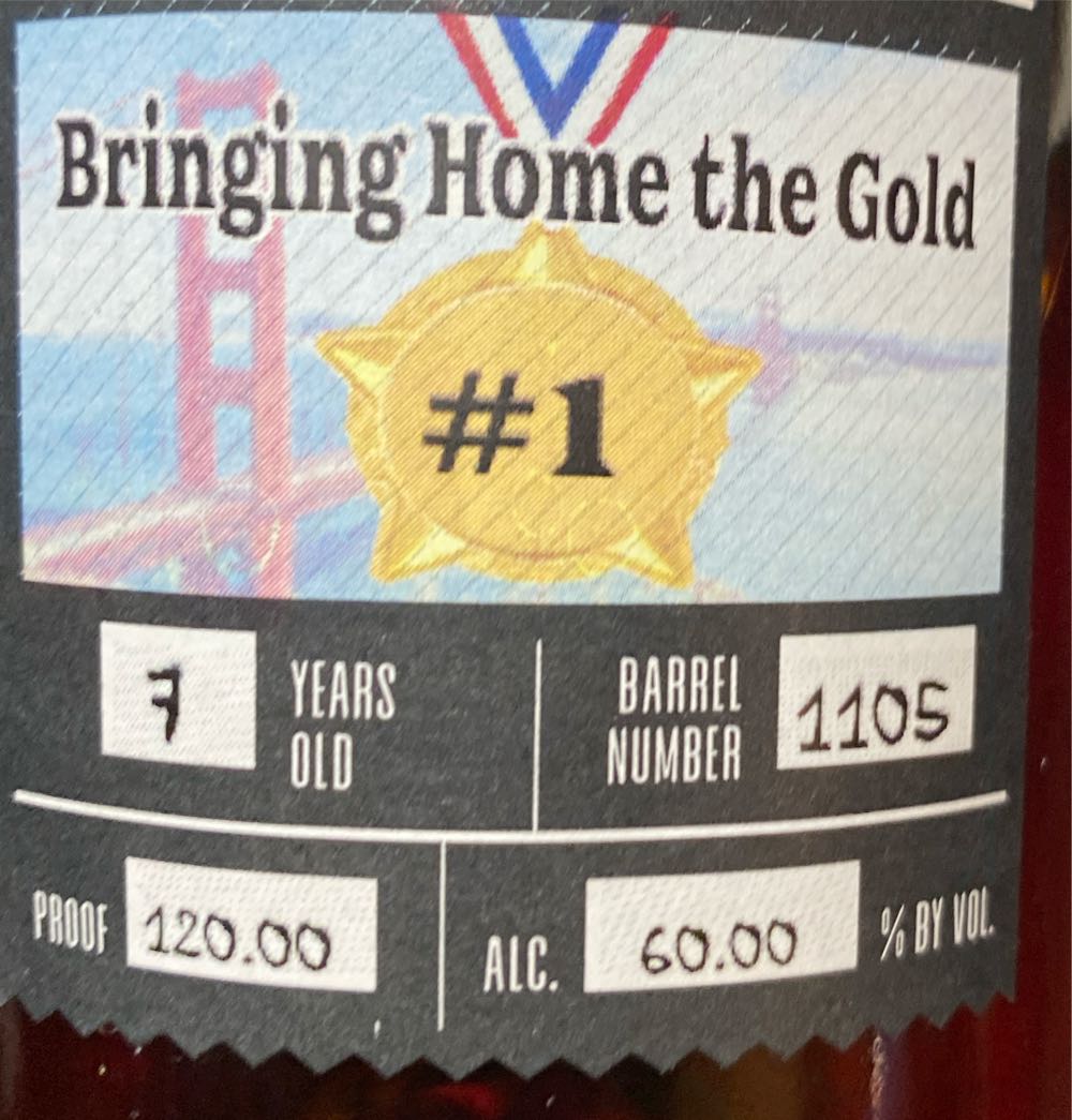 Nashville Barrel Company 6 Year Old Uproxx Single - Nashville Barrel Company (750 mL) alcohol collectible [Barcode 850033779103] - Main Image 2