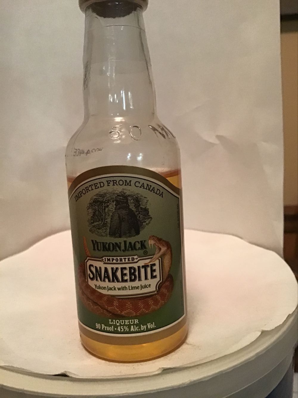 Yukon Jack Apple & Honey & Snakebite - Yukon Jack Trading Co. (50 mL) alcohol collectible - Main Image 3