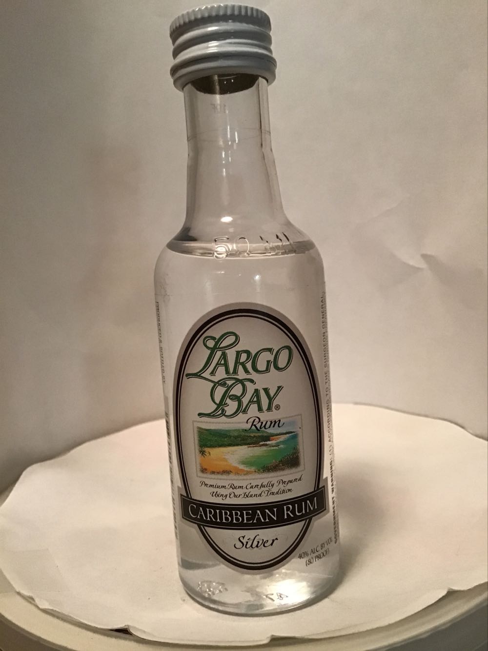 Largo Bay Strawberry & Silver & Coconut & Gold - Largo Bay Rum Co. (50 mL) alcohol collectible - Main Image 2
