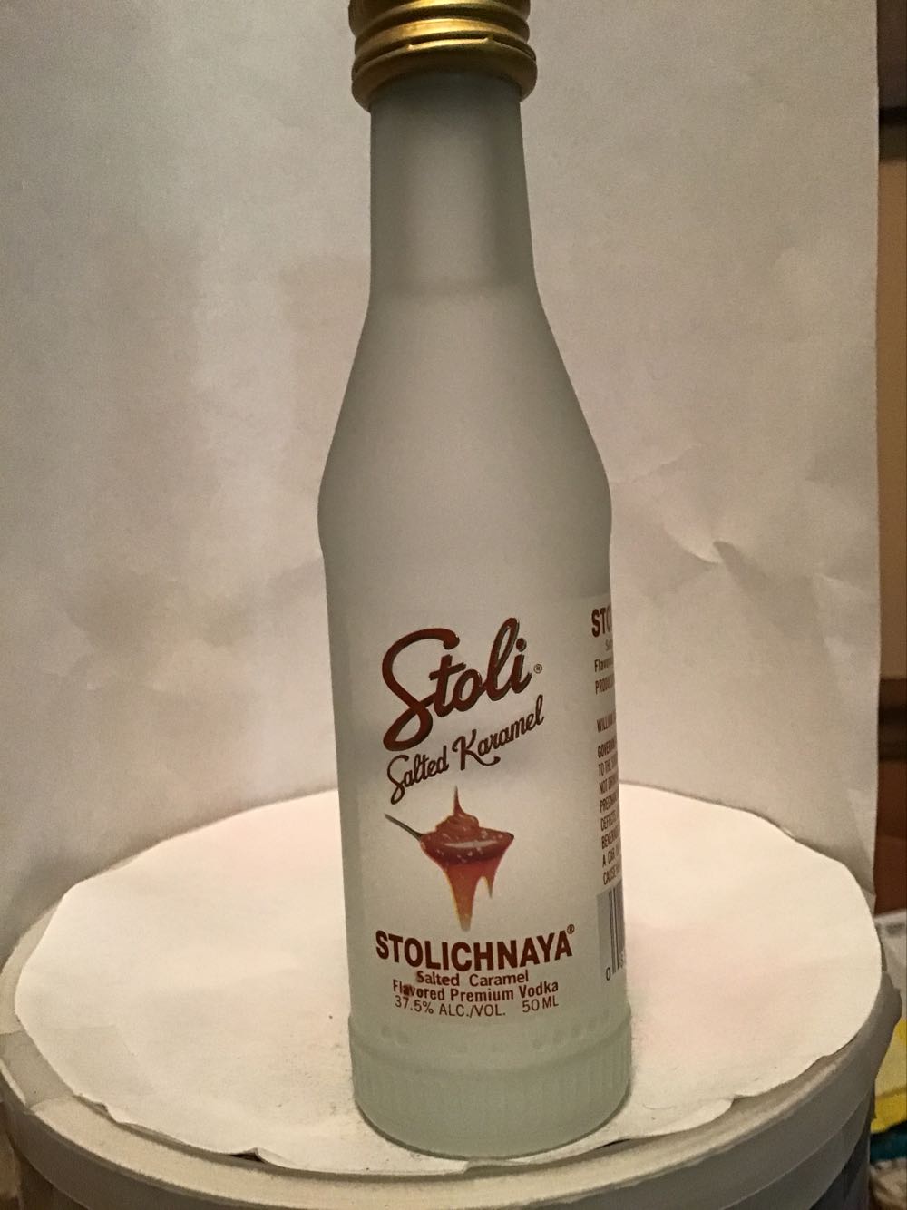 Stoli Crushed Mango & Salted Karmel & Chocolate Kokonut - Stoli Spirits (50 mL) alcohol collectible - Main Image 2