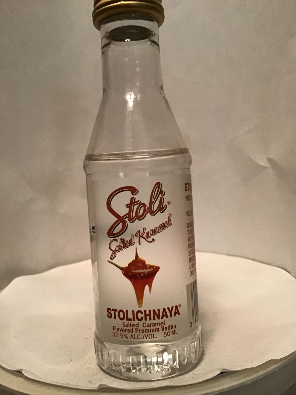 Stoli Crushed Mango & Salted Karmel & Chocolate Kokonut - Stoli Spirits (50 mL) alcohol collectible - Main Image 3
