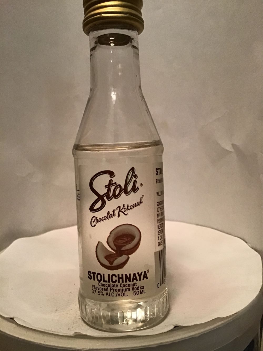 Stoli Crushed Mango & Salted Karmel & Chocolate Kokonut - Stoli Spirits (50 mL) alcohol collectible - Main Image 4