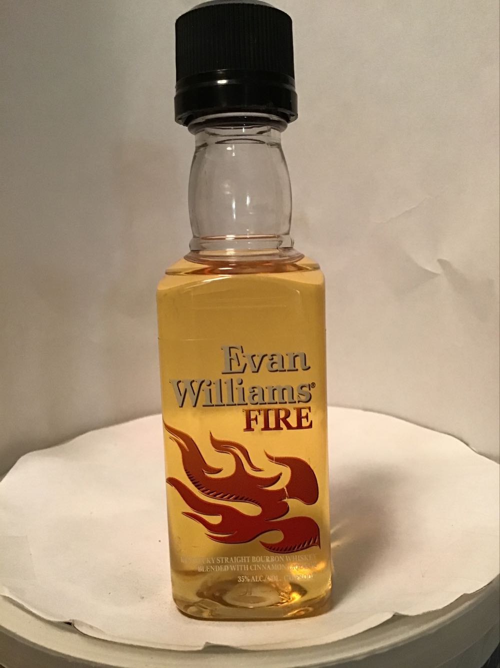 Evan Williams Apple & Fire - Old Evan Williams Distillery, Bardstown, KY (50 mL) alcohol collectible - Main Image 2
