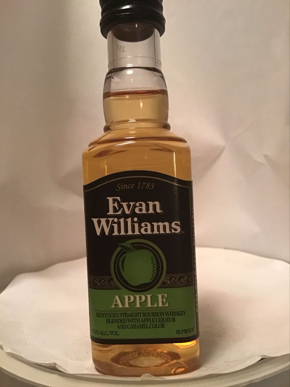 Evan Williams Apple & Fire - Old Evan Williams Distillery, Bardstown, KY (50 mL) alcohol collectible - Main Image 3