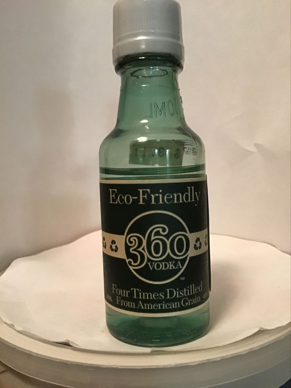 360 Vodka & Sorrento Lemon & Grape - Earth Friendly Distilling Co (50 mL) alcohol collectible - Main Image 2