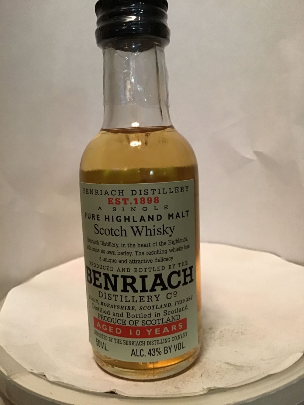 The BenRiach & 10 Yr. - BenRiach Distilling Co. (5 L) alcohol collectible - Main Image 2