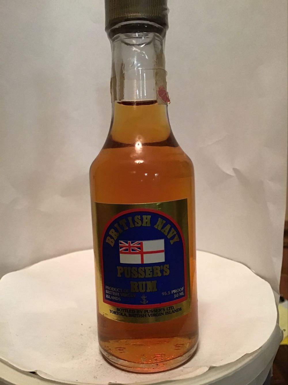 Pusser’s - Pusser’s Rum Ltd. (50 mL) alcohol collectible - Main Image 3