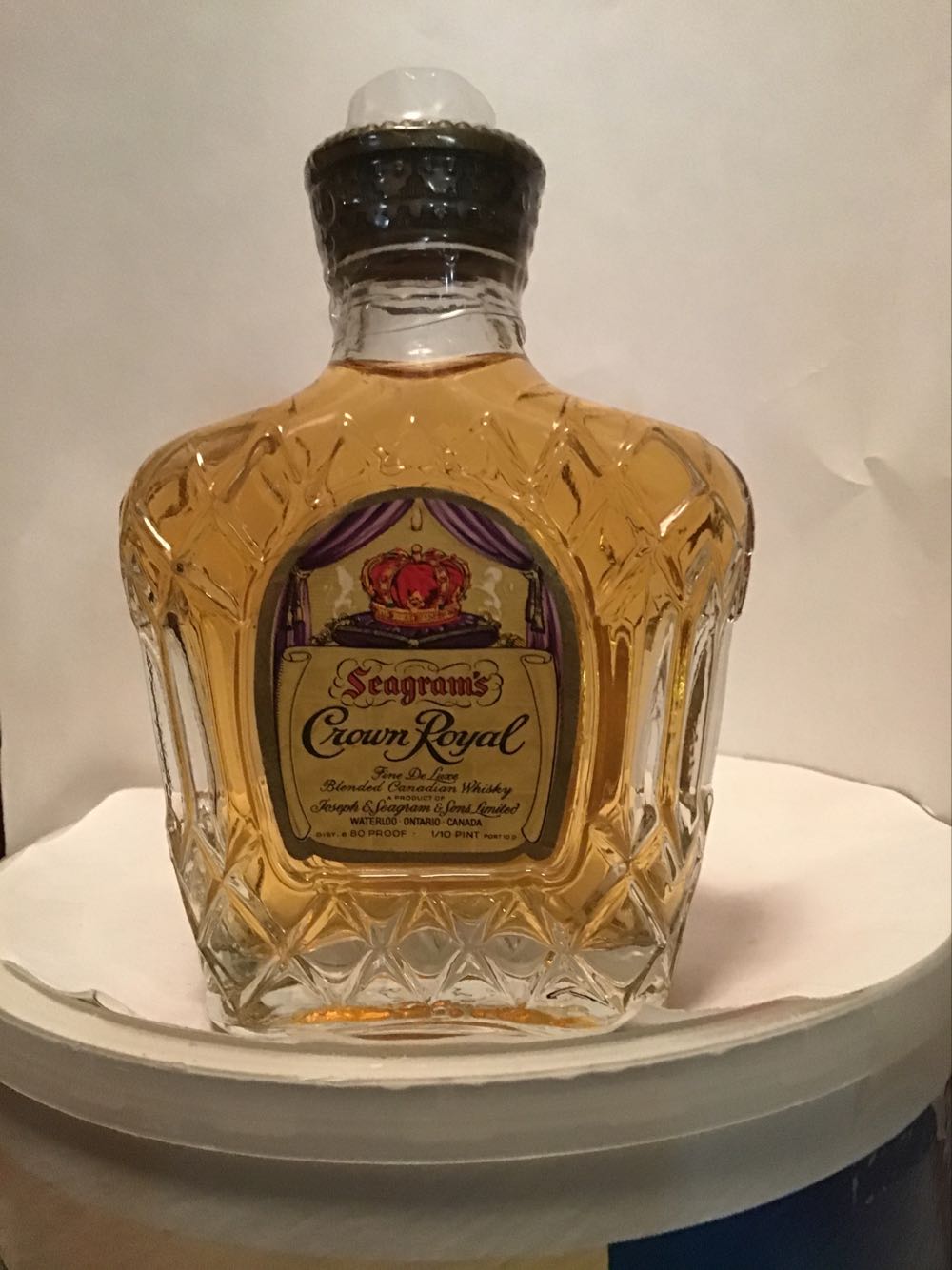 Crown Royal - Joseph Seagram’s & Son (50 mL) alcohol collectible - Main Image 3