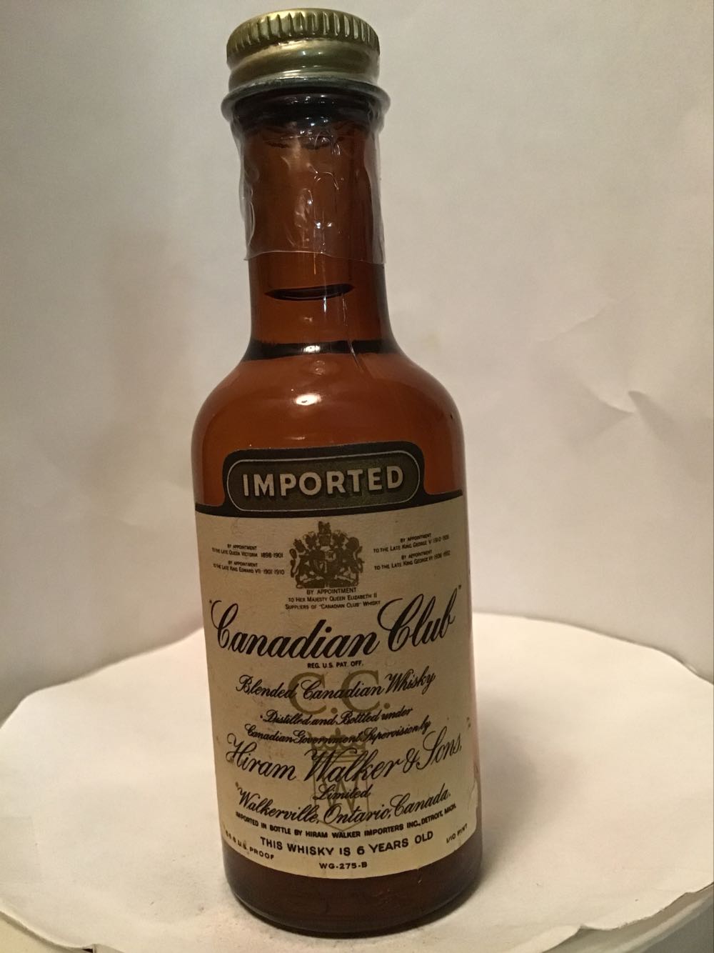Canadian Club Apple & Canadian Club - Canadian Club Imports (50 mL) alcohol collectible - Main Image 2