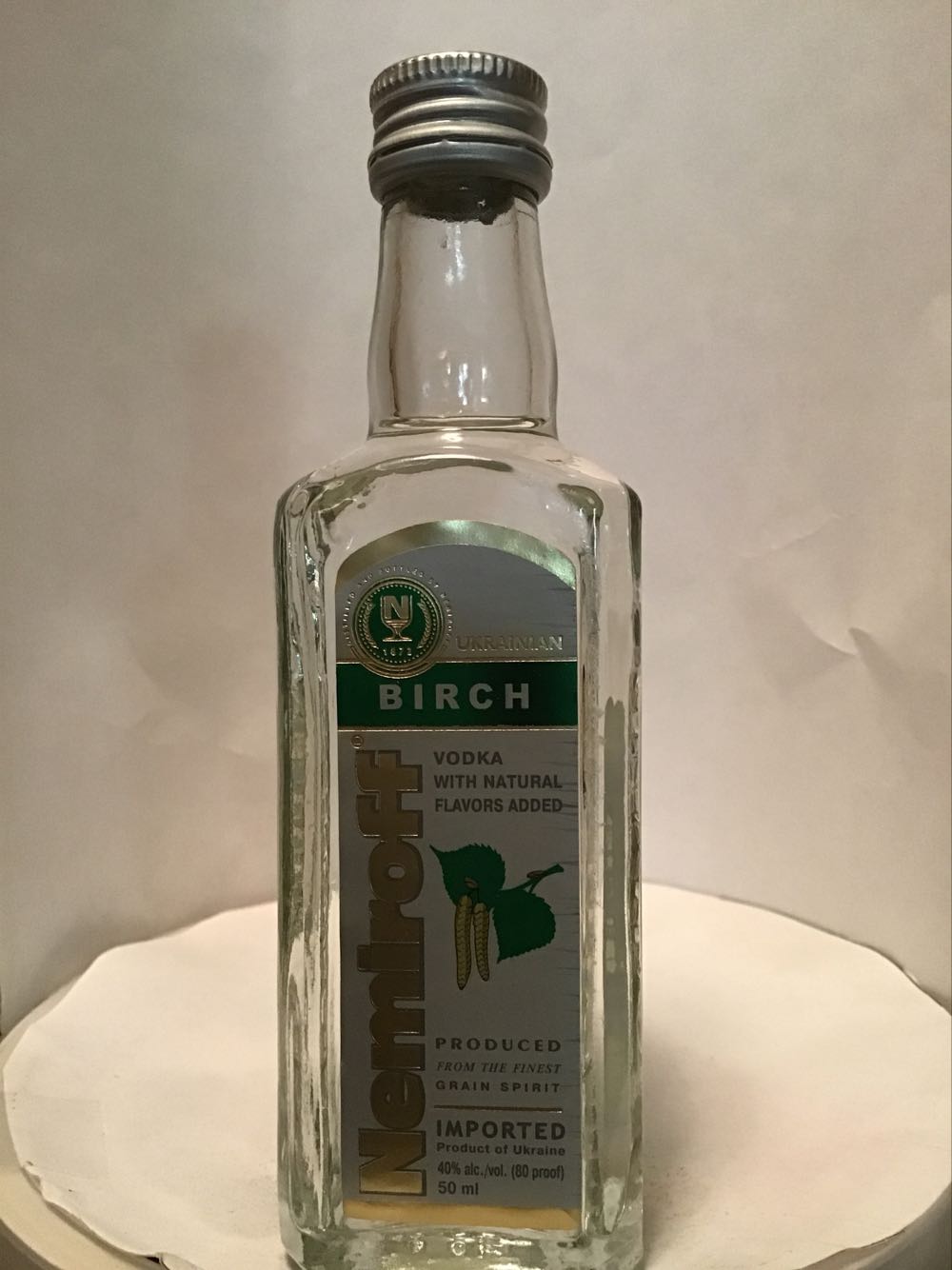 Nemiroff Honey Pepper & Cranberry & Rye Honey & Birch - Nemiroff Vodka company (50 mL) alcohol collectible - Main Image 4