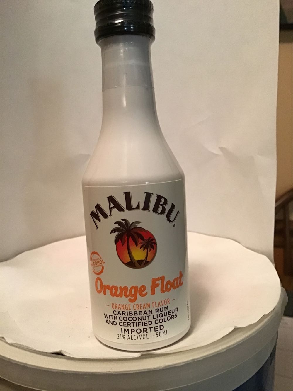 Malibu Pineapple & Orange Float & Upside Down Cake - Pernod Ricard (50 mL) alcohol collectible - Main Image 2