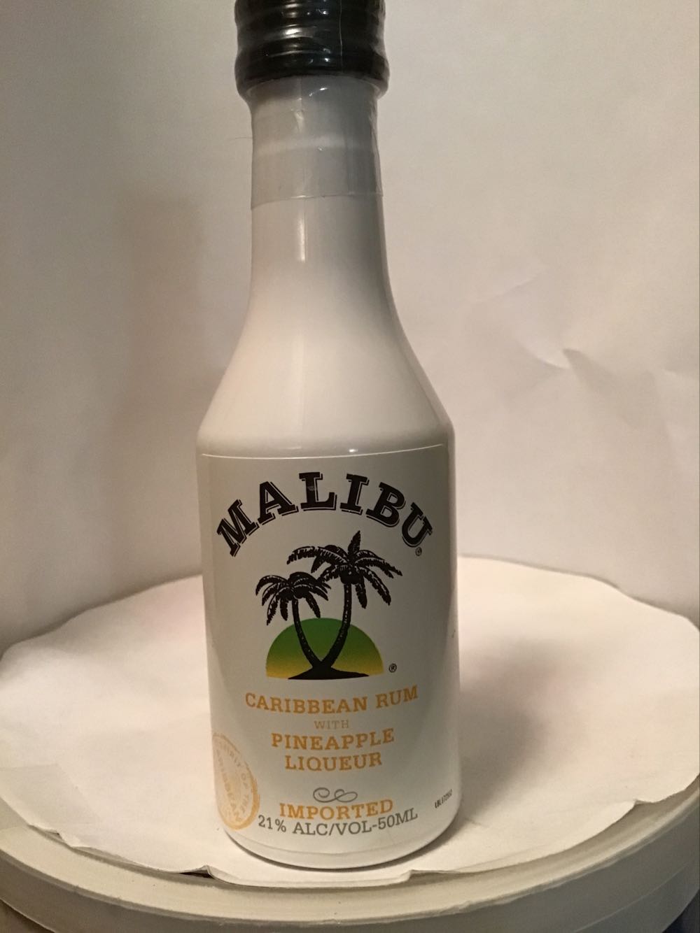 Malibu Pineapple & Orange Float & Upside Down Cake - Pernod Ricard (50 mL) alcohol collectible - Main Image 3