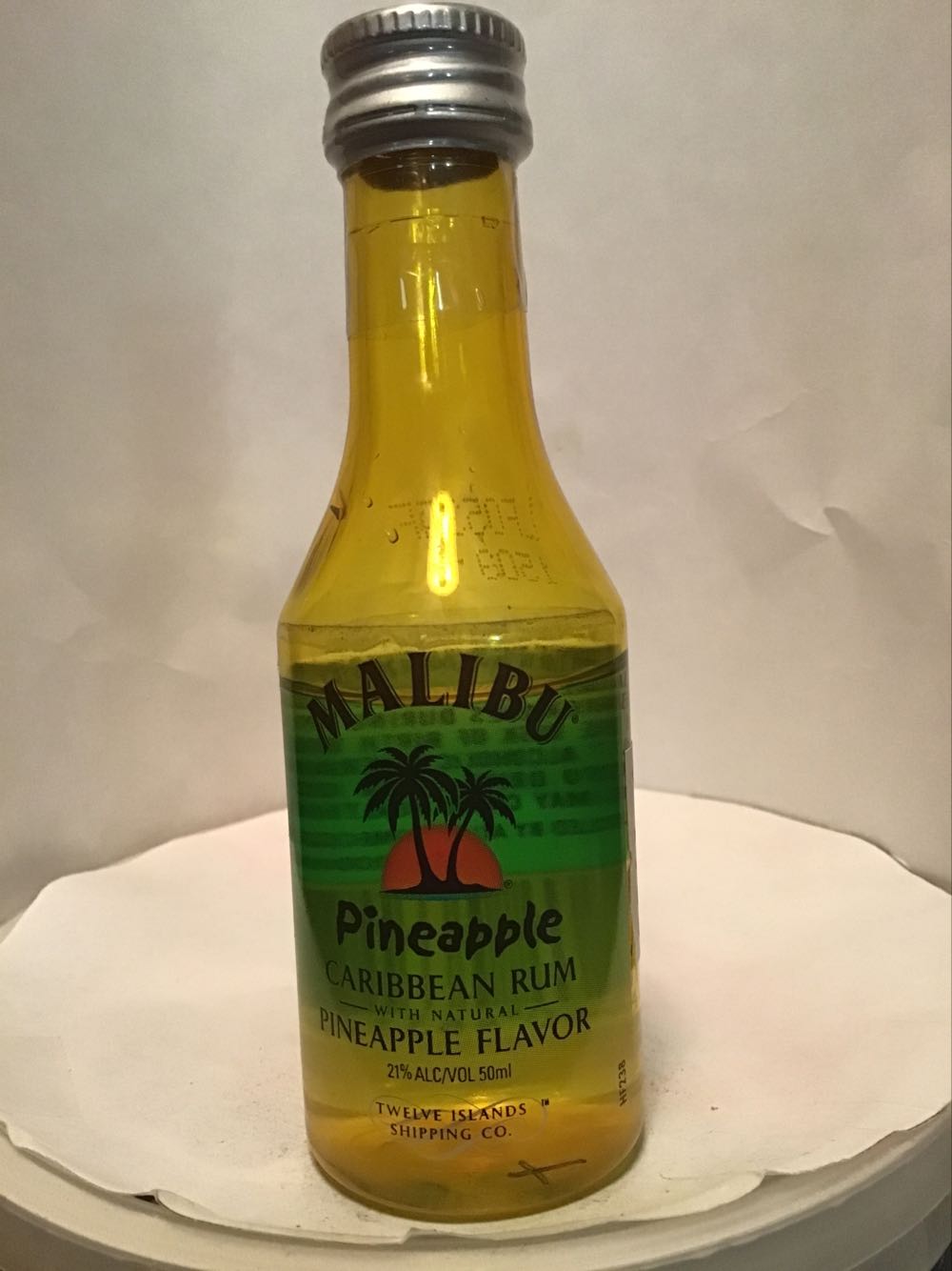 Malibu Pineapple & Orange Float & Upside Down Cake - Pernod Ricard (50 mL) alcohol collectible - Main Image 4