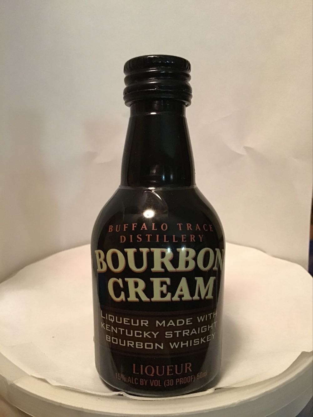 Bourbon Cream - Buffalo Trace Distillery (50 mL) alcohol collectible - Main Image 1