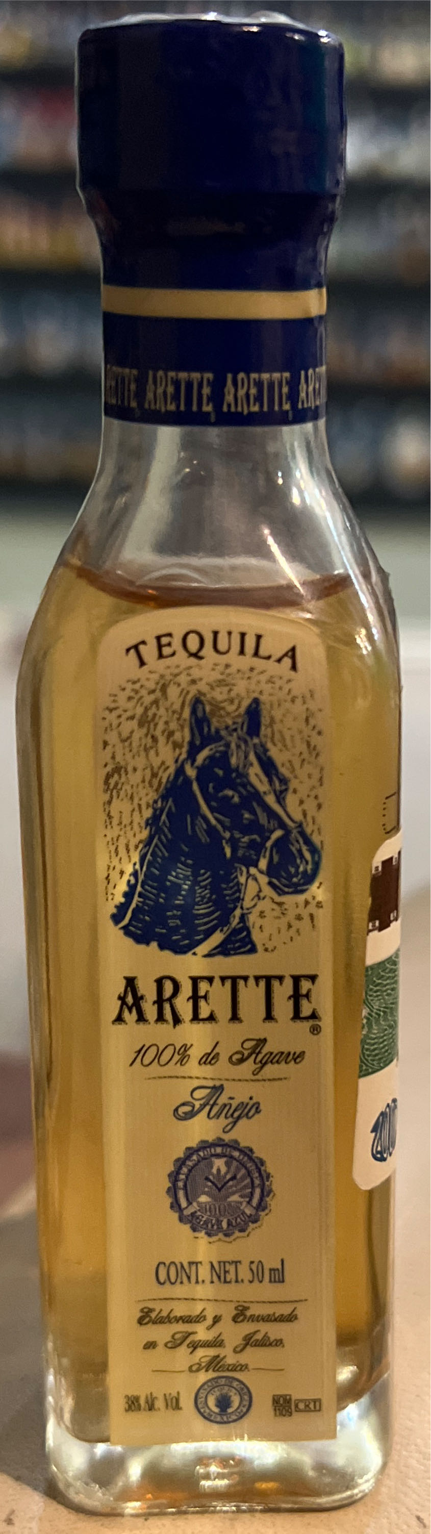 Artesanal Suave Blanco Tequila Arette  (750 mL) alcohol collectible [Barcode 704228202009] - Main Image 2