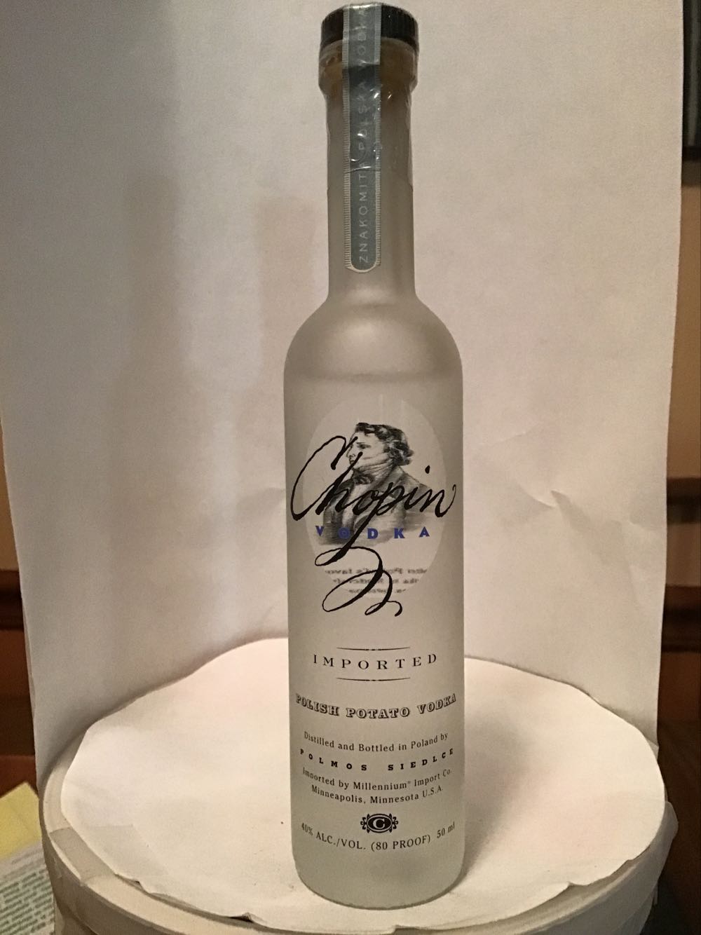 Chopin Potato (3) & Rye - Chopin Imports (50 mL) alcohol collectible - Main Image 2