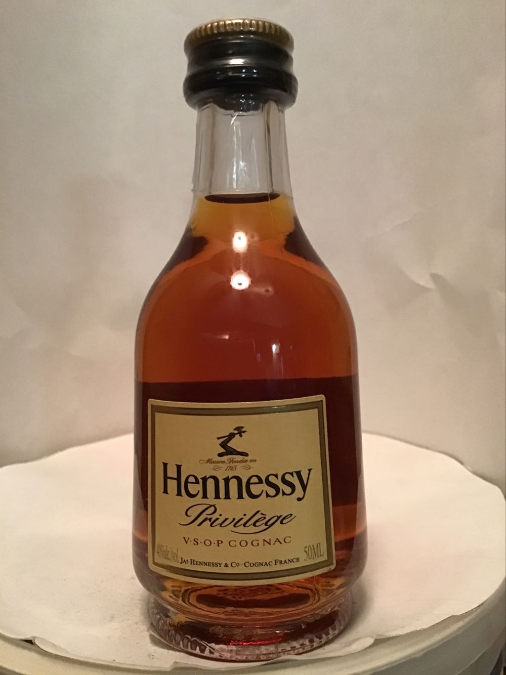 Hennessy & Black & V.S. & Privilige - Jas Hennessy Co. (50 mL) alcohol collectible - Main Image 4