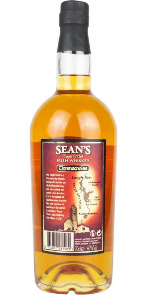 SEAN’S Single Malt Clonmacnoise - Clonmacnoise (700 mL) alcohol collectible [Barcode 735850987989] - Main Image 2