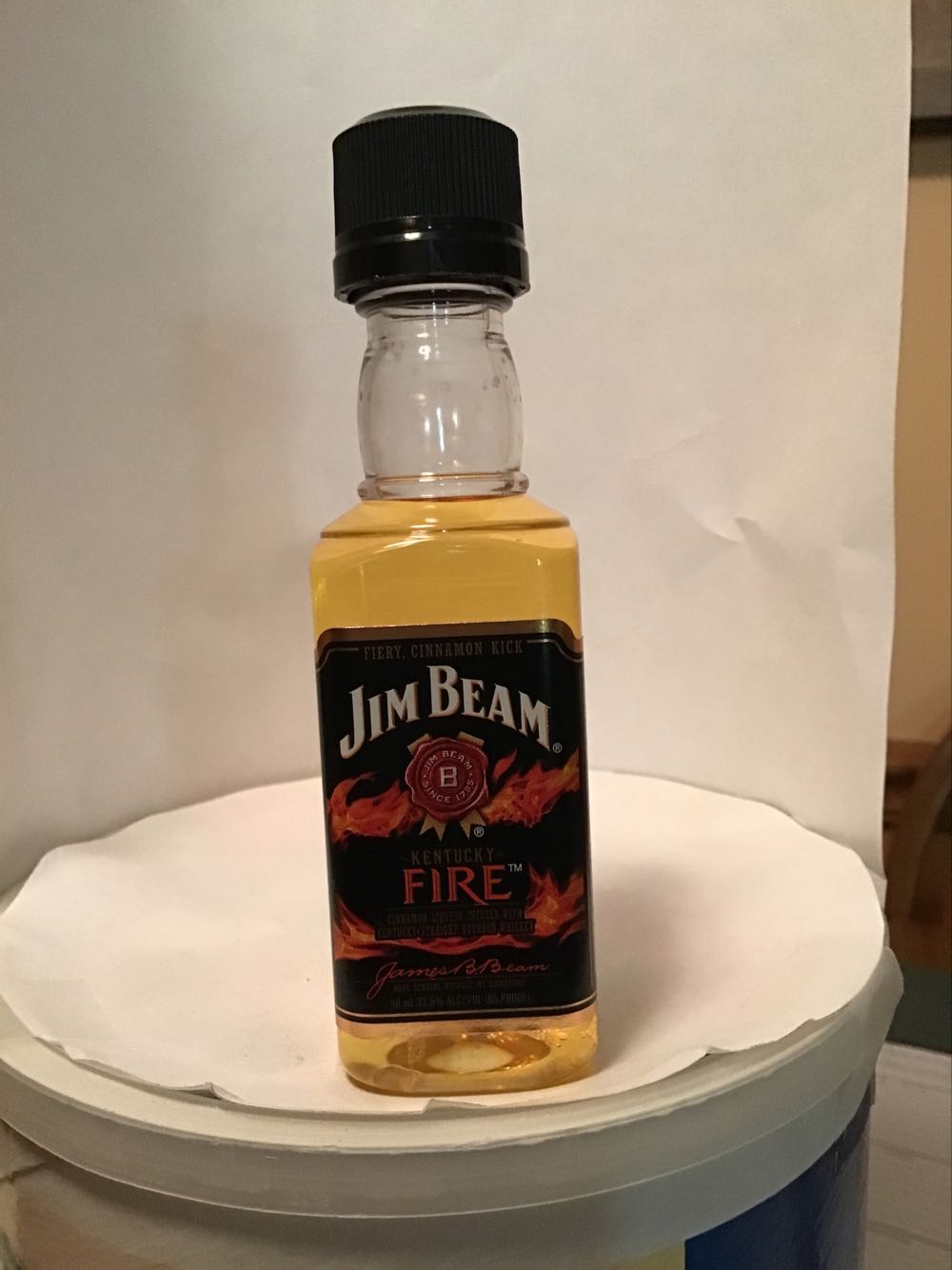 Jim Beam Fire & Kentucky Fire & Seasons Greetings & Ghost - Jim B.Beam Distilling Co. (50 mL) alcohol collectible - Main Image 2
