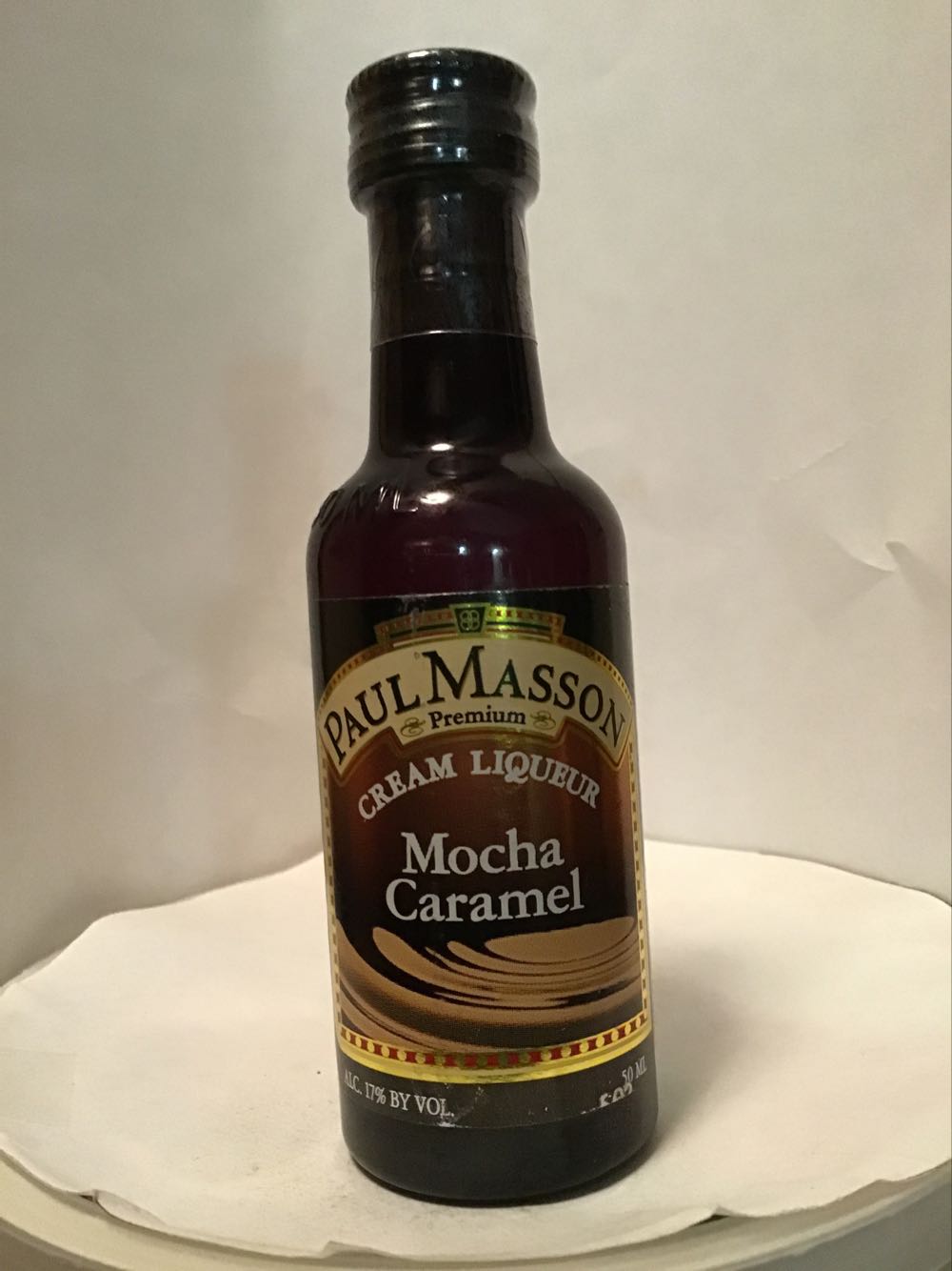 Paul Masson Pineapple & Mocha Carmel - Paul Masson (50 mL) alcohol collectible - Main Image 2