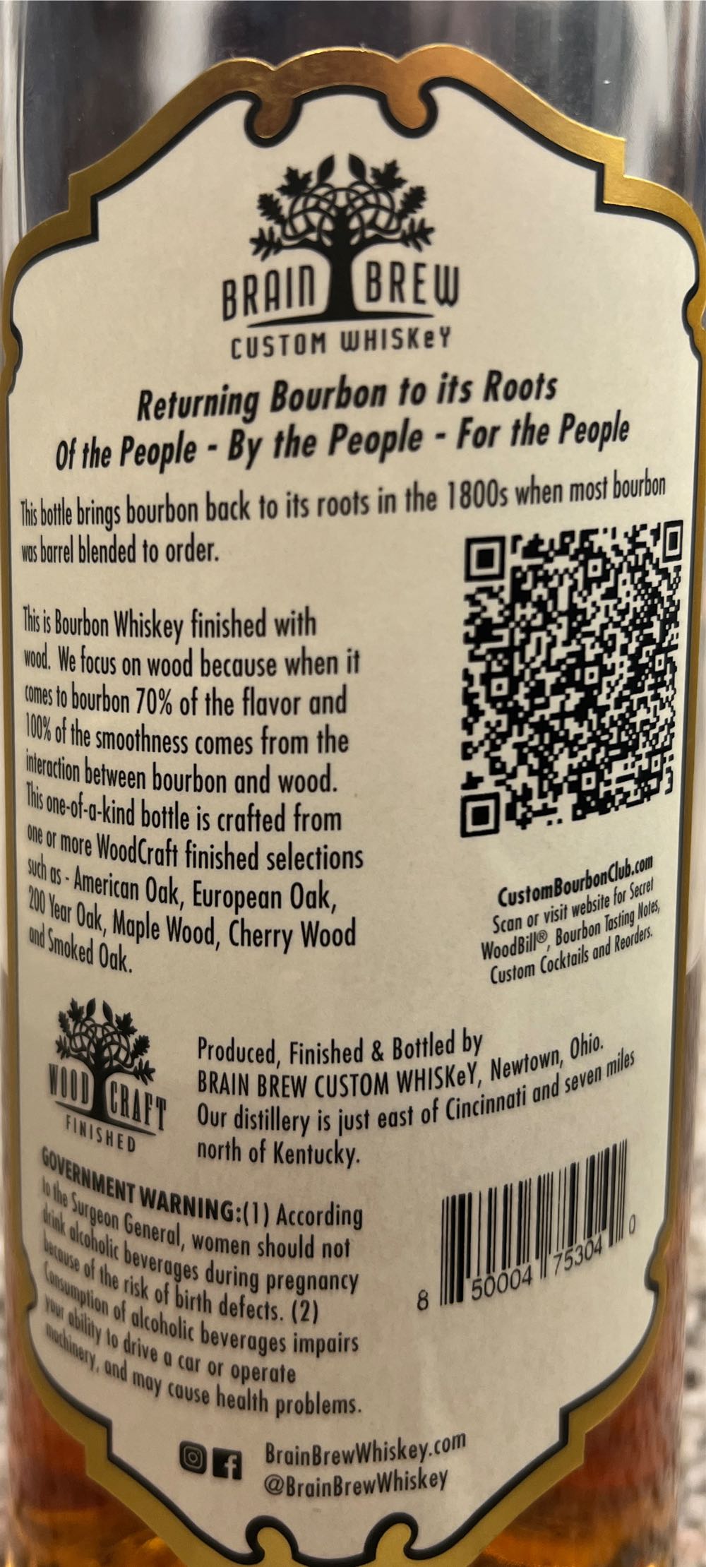 Brain Brew - Jeff’s World -  Brain Brew (750 mL) alcohol collectible [Barcode 850004753040] - Main Image 2