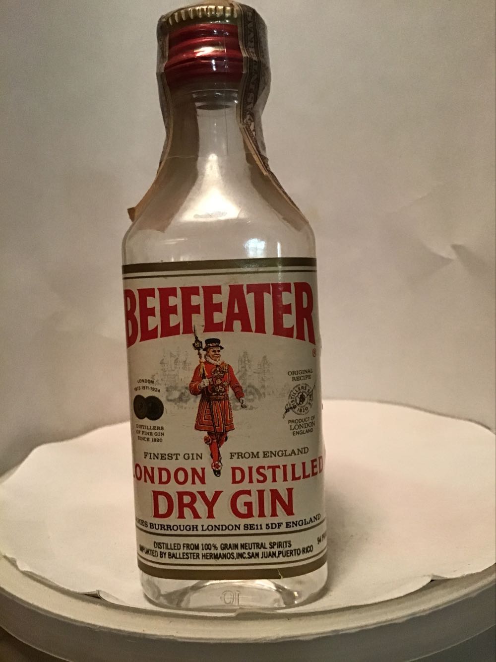 Beefeater & London Pink - James Burrow (1101.10 FL OZ) alcohol collectible - Main Image 3