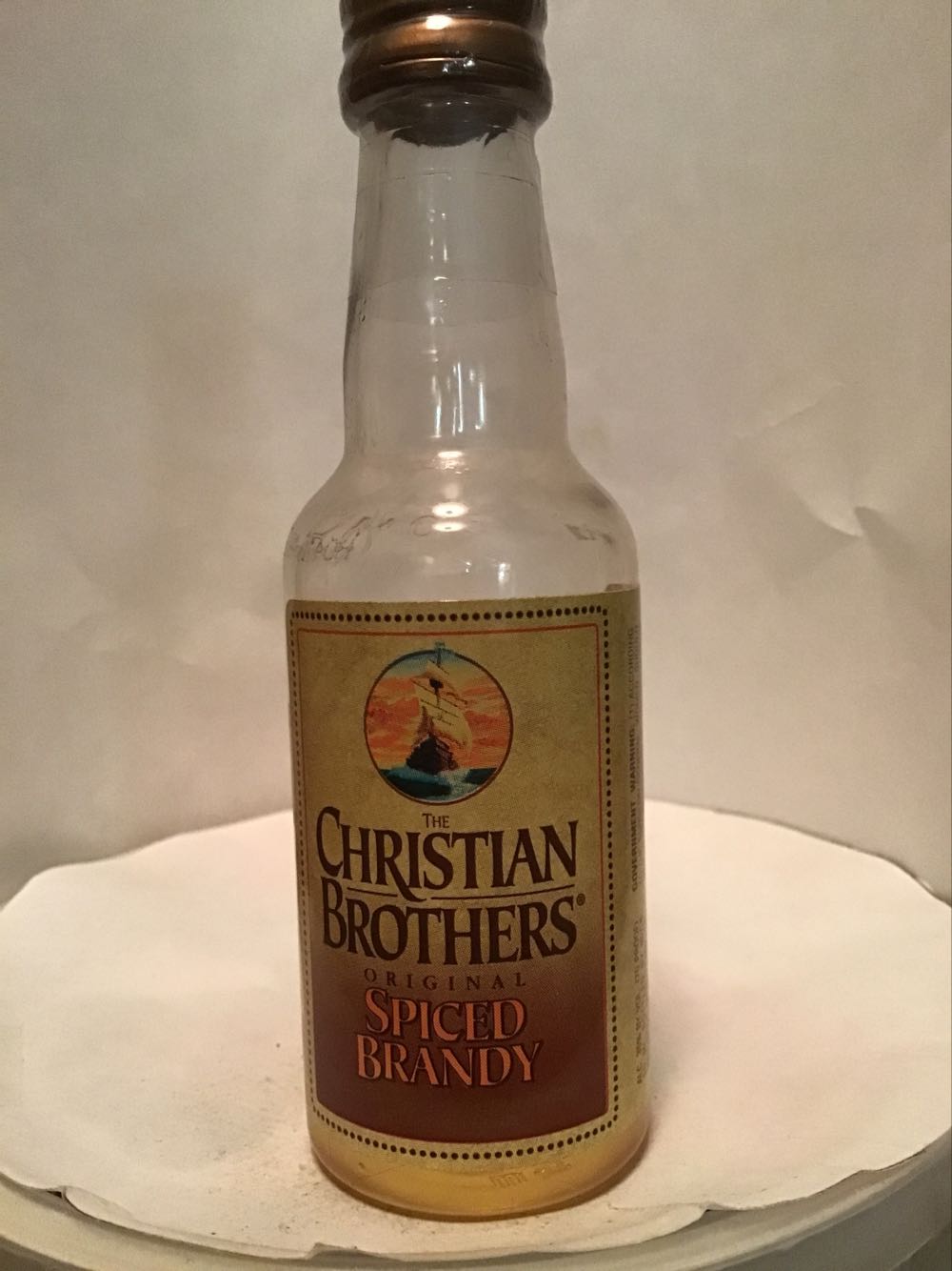 Christan Brothers Apple & Peach & Spiced - CB Vinyards (50 mL) alcohol collectible - Main Image 3