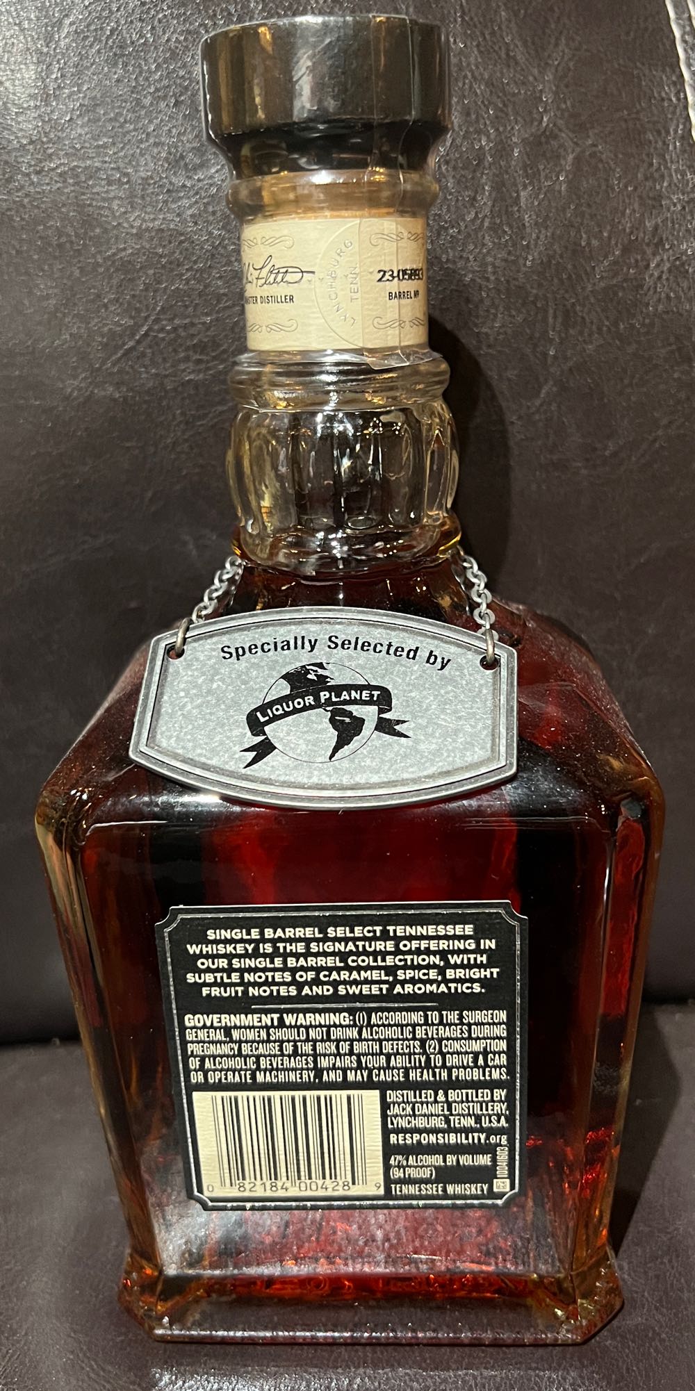 Liquor Planet A Legend In Whiskey 2023 Signed - Jack Daniel’s Distillery, Lynchburg, TN (750 mL) alcohol collectible [Barcode 082184004289] - Main Image 4