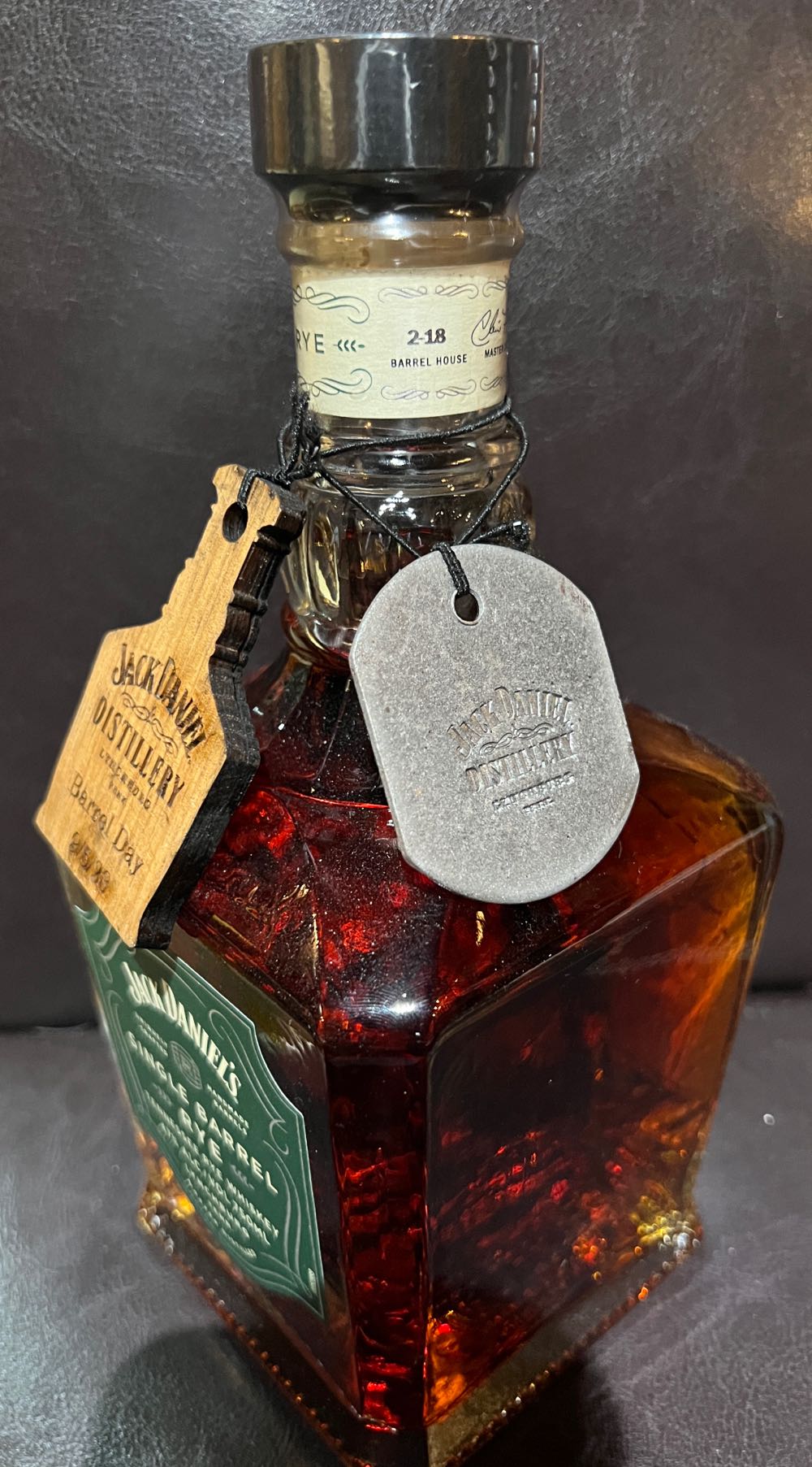 Jack Daniel’s Rye - Jack Daniel’s Distillery, Lynchburg, TN (750 mL) alcohol collectible [Barcode 082184002094] - Main Image 2