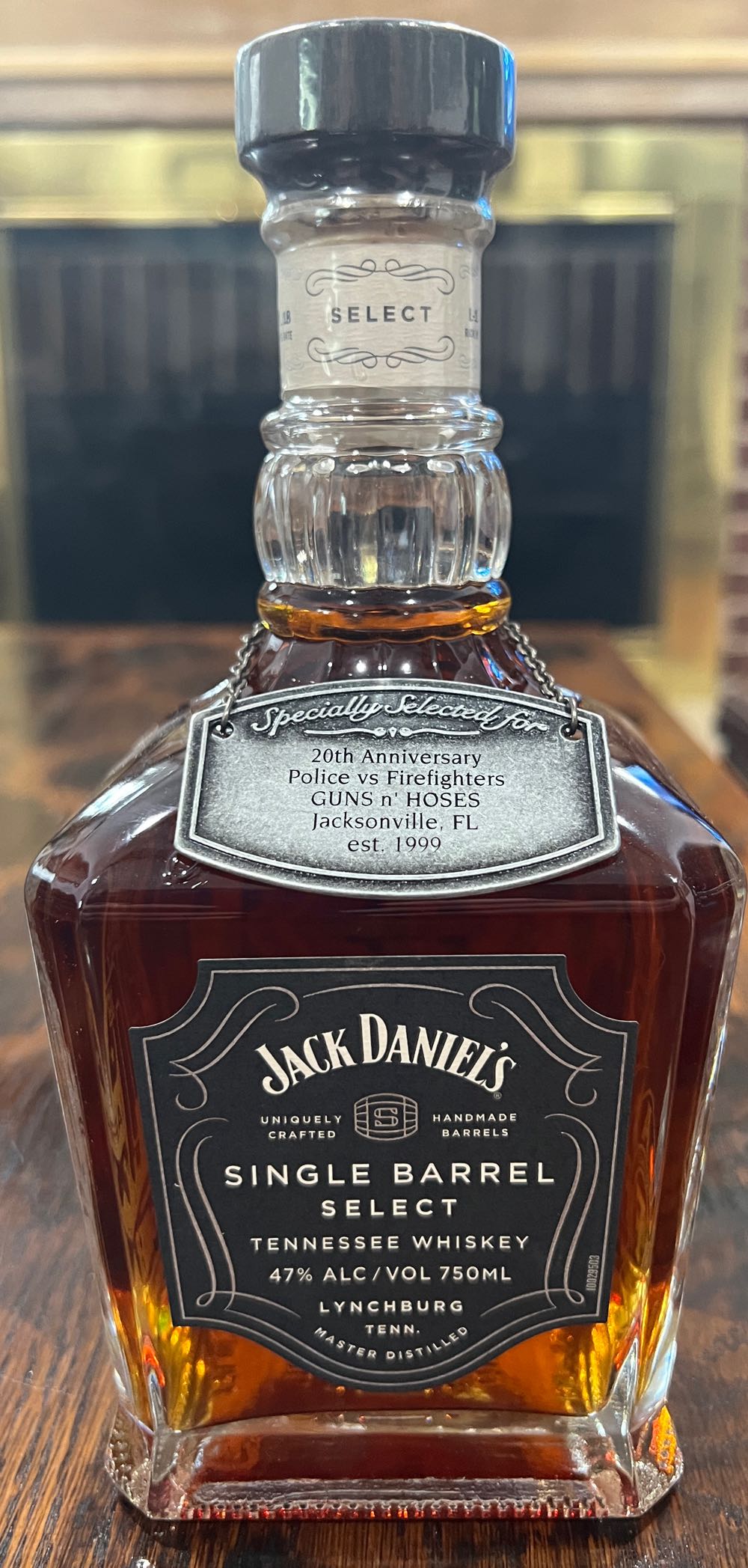 0 20th Anniversary Police Vs Firefighters - Jack Daniel’s Distillery, Lynchburg, TN (750 mL) alcohol collectible - Main Image 3