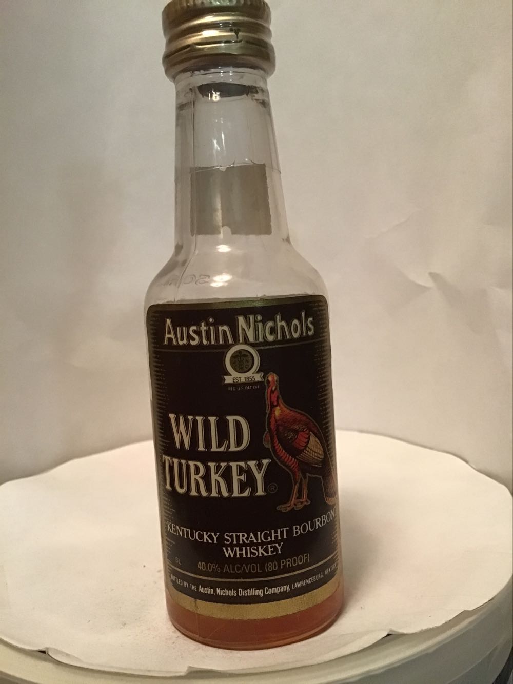 Wild Turkey 101 & Wild Turkey & Rare Breed - Auston Nichols (50 mL) alcohol collectible - Main Image 2