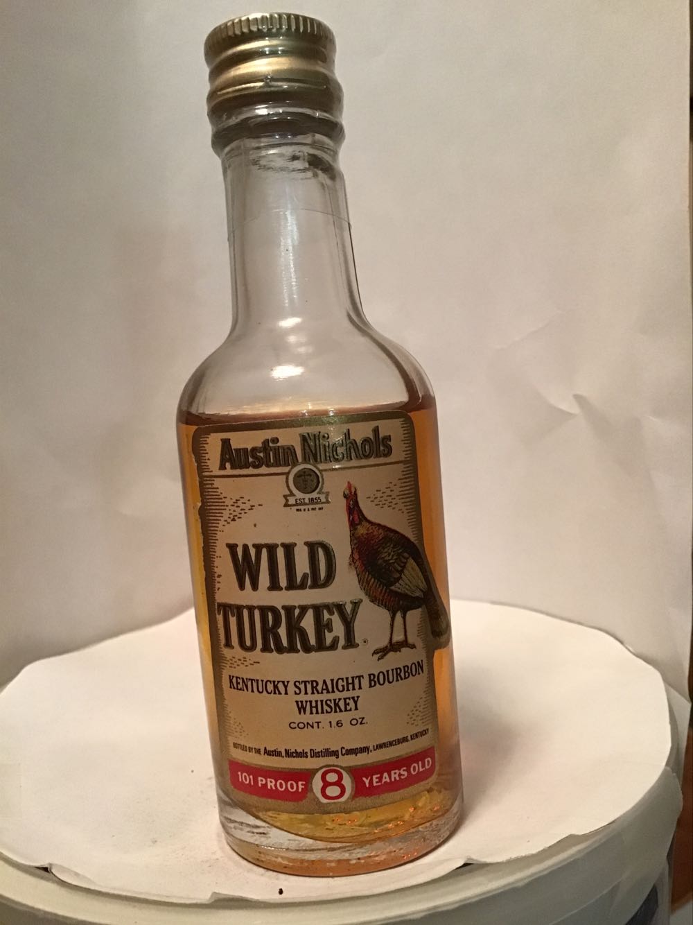 Wild Turkey 101 & Wild Turkey & Rare Breed - Auston Nichols (50 mL) alcohol collectible - Main Image 3