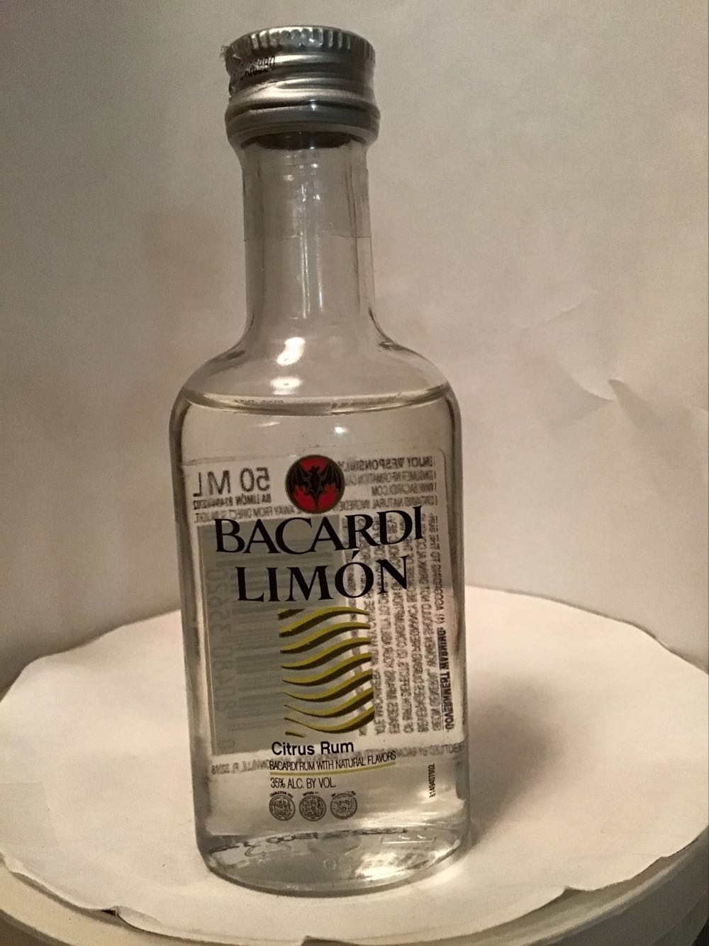 Bacardi Tangerine & Mango Fusion & Limon & Select - Bacardi Bottling Company (50 mL) alcohol collectible - Main Image 3